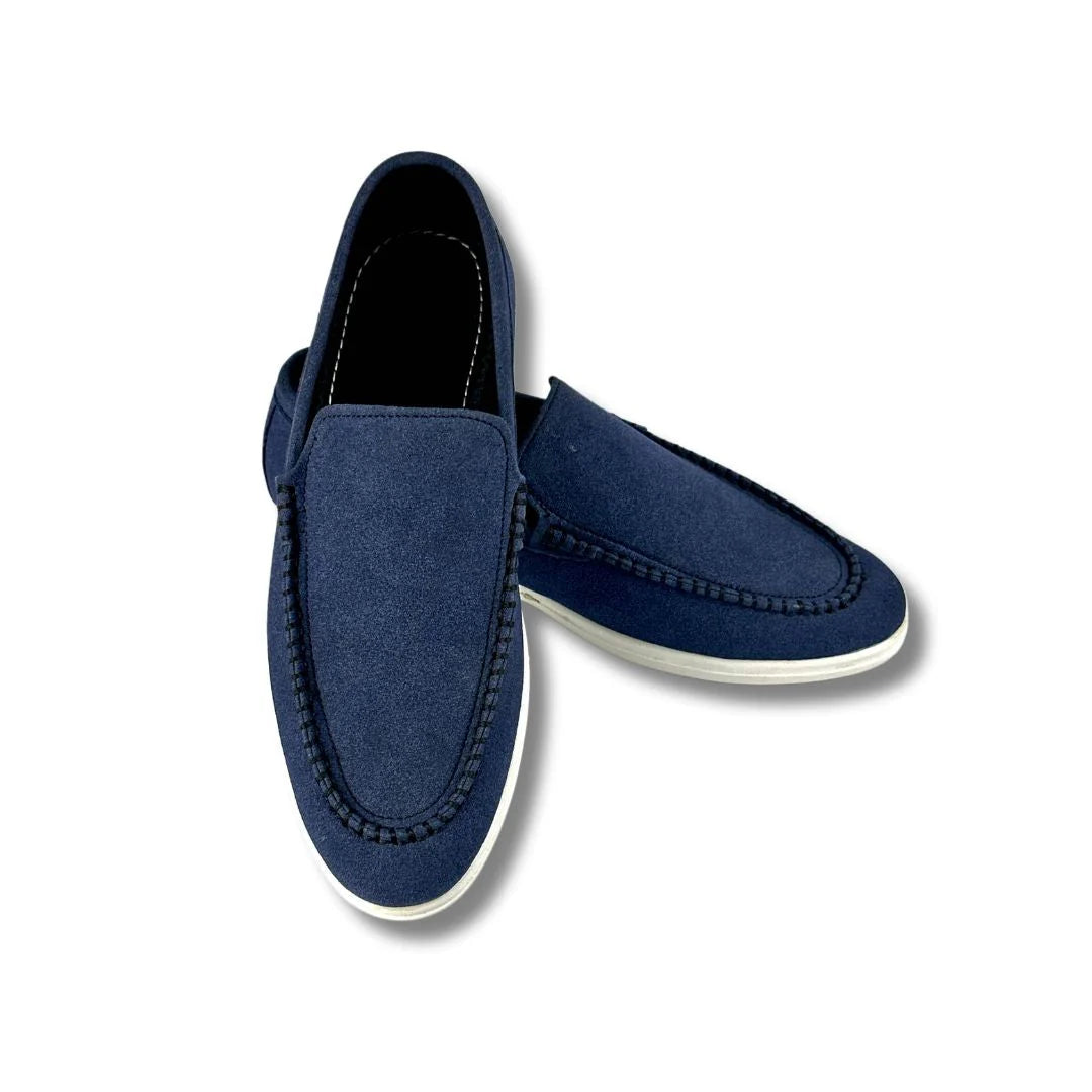 BLUE SUEDE LOAFER