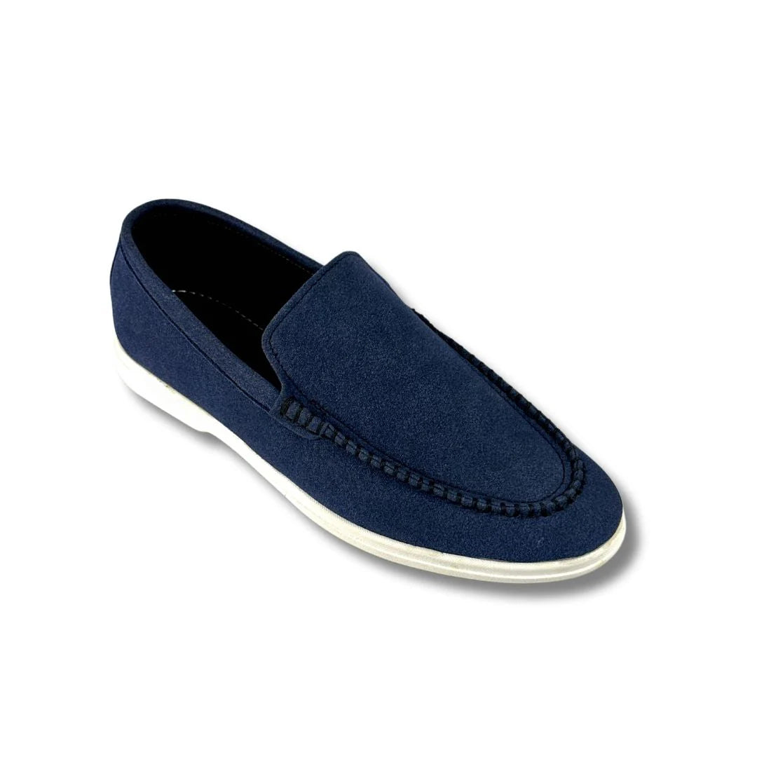 BLUE SUEDE LOAFER