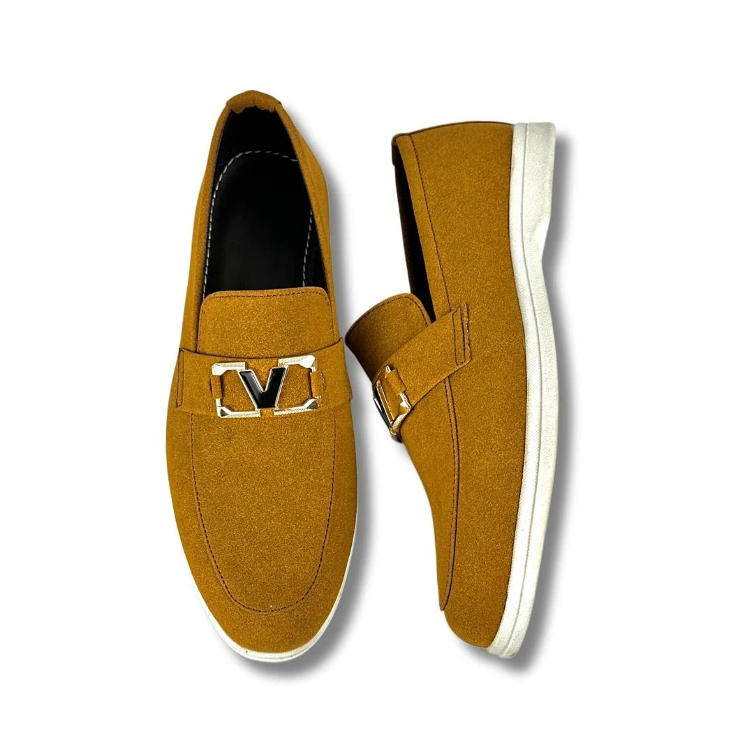 CAMAL BROWN SUEDE LOAFER