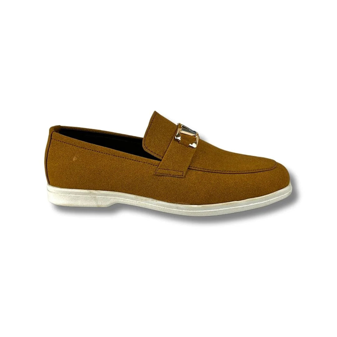 CAMAL BROWN SUEDE LOAFER