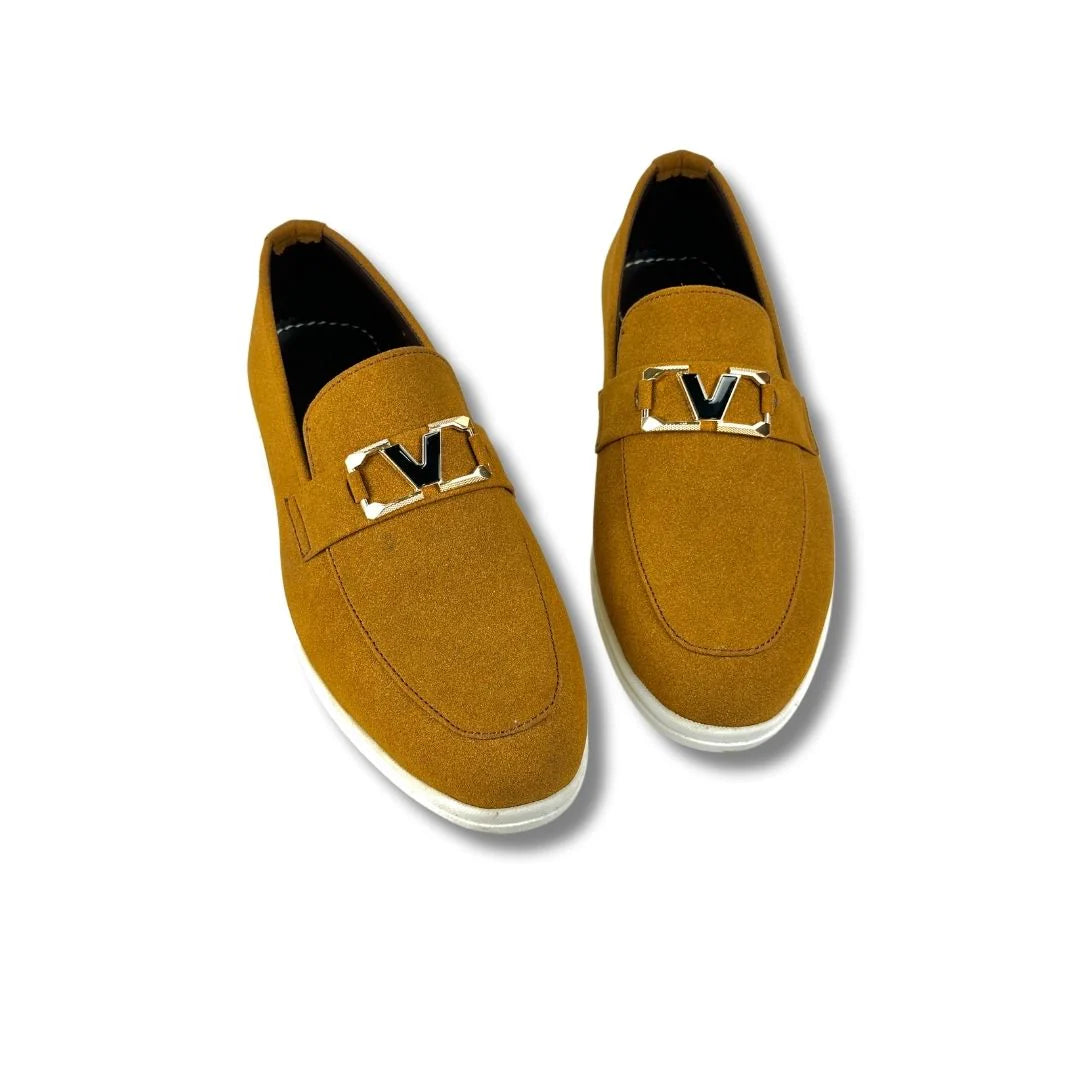 CAMAL BROWN SUEDE LOAFER