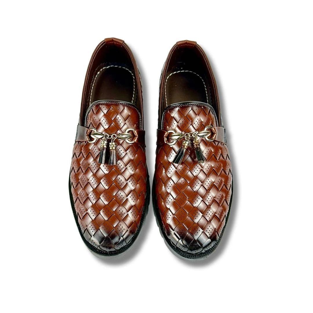 BURGANDI BRAIDED LOAFER