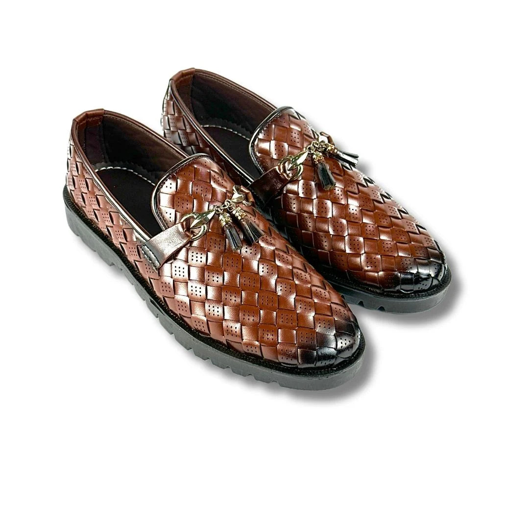 BURGANDI BRAIDED LOAFER
