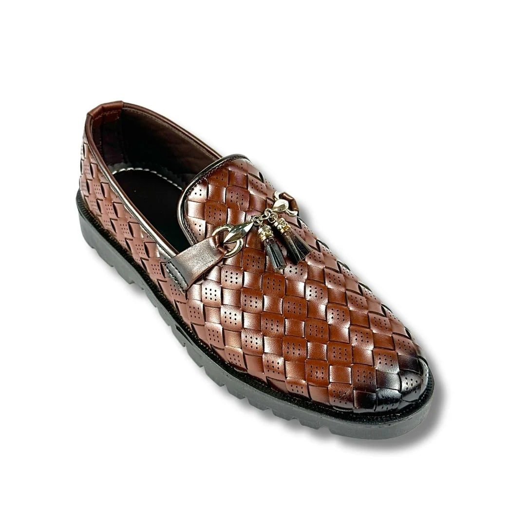 BURGANDI BRAIDED LOAFER