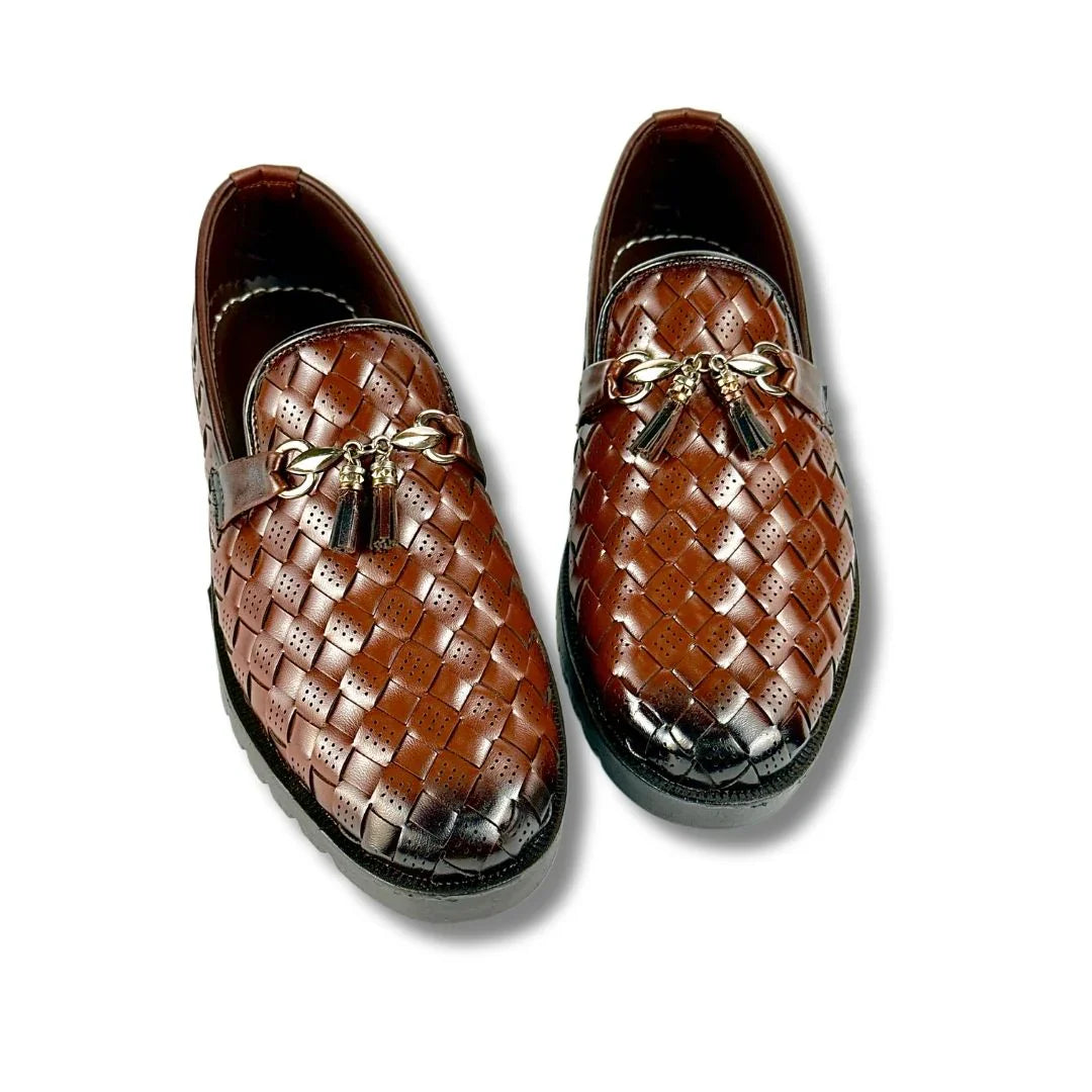 BURGANDI BRAIDED LOAFER