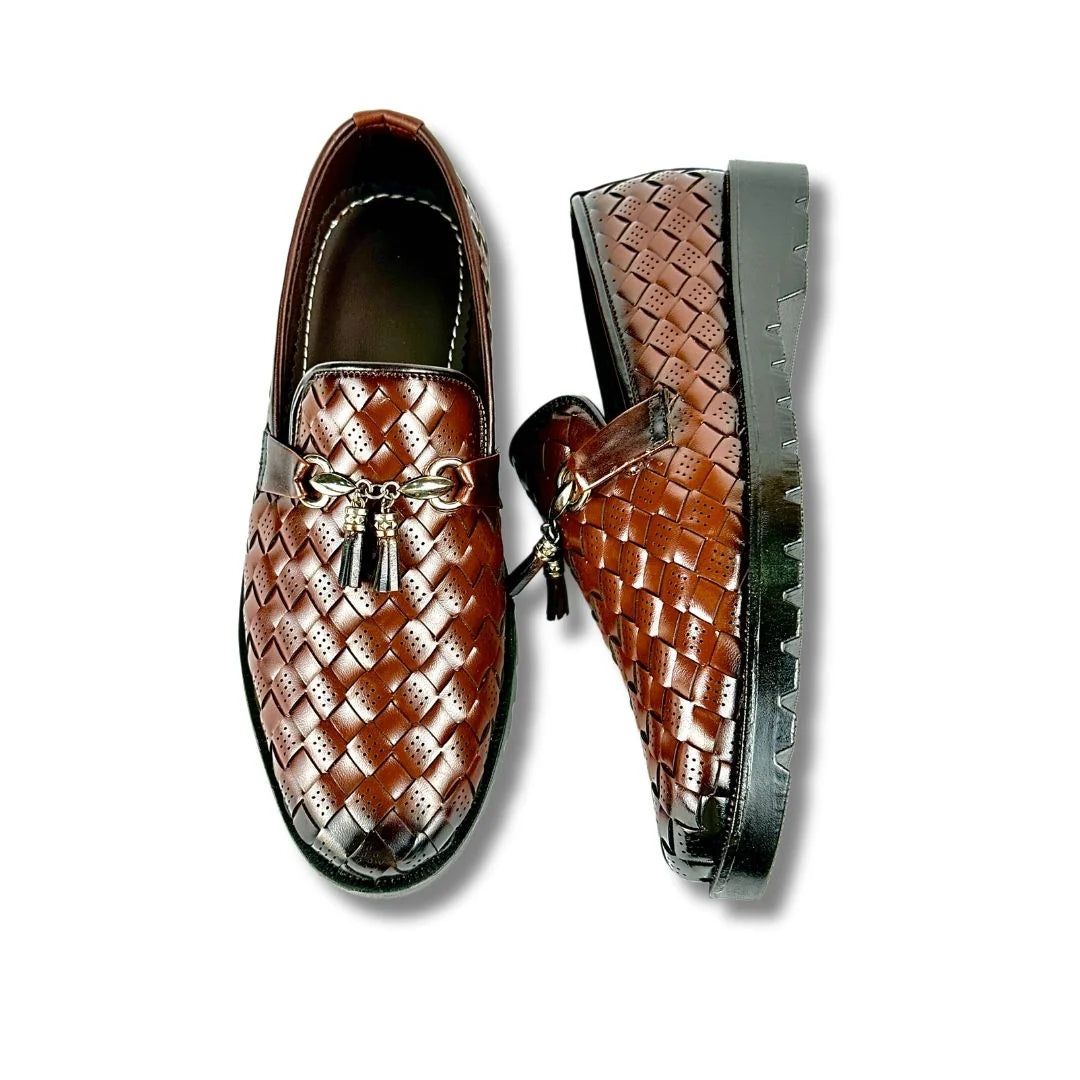 BURGANDI BRAIDED LOAFER