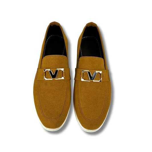 CAMAL BROWN SUEDE LOAFER