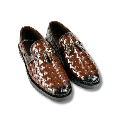 BURGANDI BRAIDED LOAFER