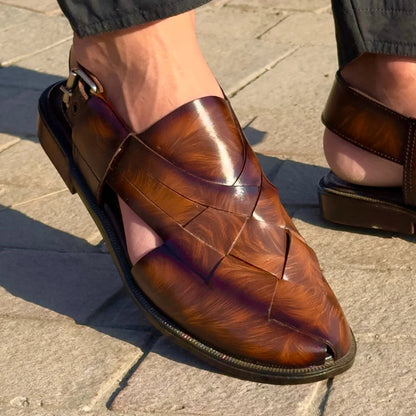 BABAR SHEER STRAP PASHAWRI SANDAL
